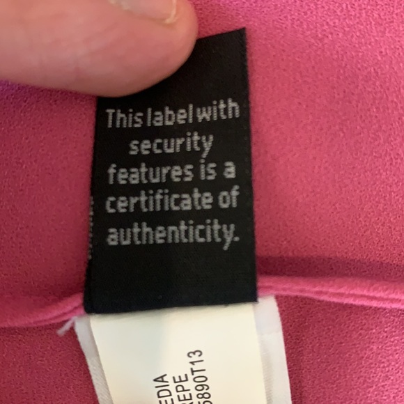 Diane Von Furstenberg Acedia Crepe Tee - Picture 5 of 5